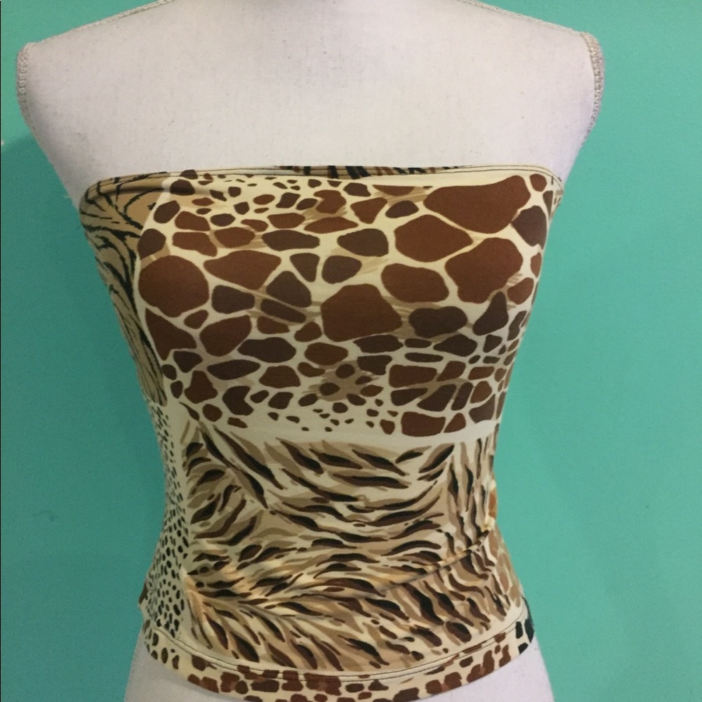 Moschino cheapAndchic Two Piece Animal Print Top - Picture 5 of 8